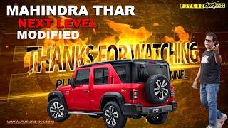 New Red Mahindra Thar Next Level Modified New Thar Customization Futurz 4x4 || 4x4 All Cars Modified