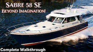 High-Tech Marvel! First on the West Coast | Tour the Ingenious Sabre 58 Salon Express