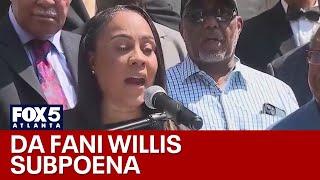 Judge rules lawmakers can subpoena DA Fani Willis | FOX 5 News