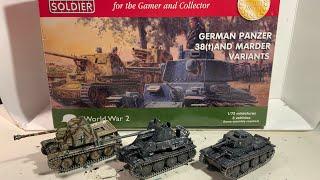 Build and Review: Plastic Soldier Company 1/72 Panzer 38T and Marder Variants