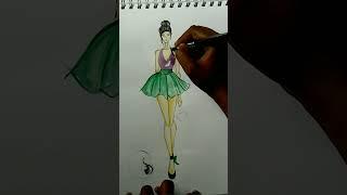 Fashion Illustration by muthalsha sheriff/ #007