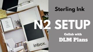 Setting up 2025 N2 Common Planner | Collab with DLM Plans | Sterling Ink