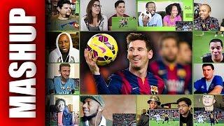 LIONEL MESSI The Worlds Greatest HD Reactions Mashup