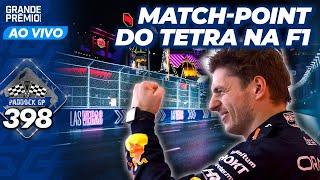 VERSTAPPEN COM MATCH-POINT DO TETRA DA F1 EM LAS VEGAS | Paddock GP #398