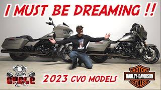 REVEAL - 2023 HARLEY DAVIDSON CVO MODELS ROAD GLIDE - STREET GLIDE #cyclefanatix #harleydavidson