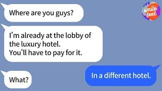 A Friend Who Hasn't Paid a Dime for a Two-Day Trip Plans to Crash at a Luxury Hotel.