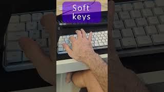 The SOFTEST keys I've ever tried ⌨ ROG Falchion RX Low Profile
