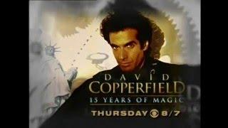 David Copperfield 15 Years of Magic TV Commercial Ad