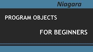 Niagara Program Object - Lesson 1