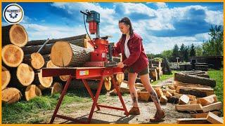 Extreme Dangerous Fastest Big Chainsaw Cutting Tree Machines | Monster Stump Removal Excavator #93