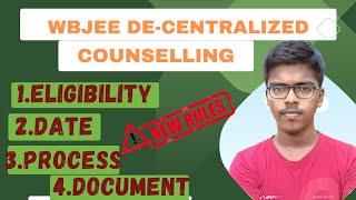 Big Update‼️. Last Chance to take Admission in BTech. #wbjee #decentralized #counselling #bigupdate