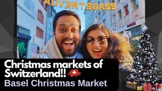 Christmas vibes in Basel|Christmas market magic  |Switzerland's christmas market| Marathi vlog