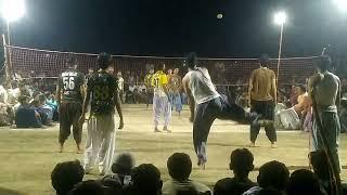 || Imran Arain Vs Ibrahim mastoi ||  Volley ball game Sports ....