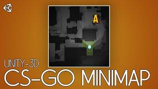 Make a Minimap  (see through) in Unity  FPS Game (11)