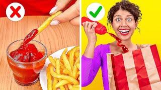 CEVERE FASTFOOD-HACKS || Coole Food-Hacks, die wir auf TikTok gefunden haben auf 123 GO!