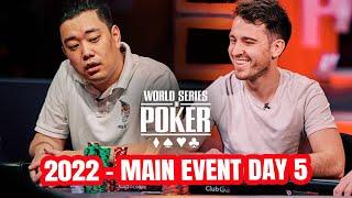 World Series of Poker Main Event 2022 - Day 5 with Koray Aldemir and Super Bluffer Aaron Zhang