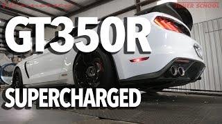 GT350R Supercharged 787 Rear Wheel HP Dyno Testing