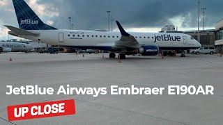 JetBlue Airways Embraer E190AR - Up Close