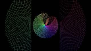 Spiral Animation Made with Python | #shorts #python  #animation