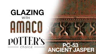 Glazing with Amaco: Ancient Jasper - PART 1