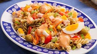 Ensalada de Pasta: ¡Fresca, Colorida y Fácil de Hacer!