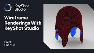 KeyShot Pro Tips - Creating Wireframe Renderings With KeyShot Studio