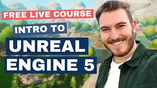  Intro to Unreal Engine 5 for Beginners | Full Live Class!