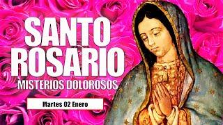 Santo Rosario DE HOY Martes 02 de Enero 2024/Misterios Dolorosos