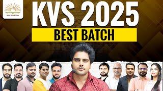 KVS 2025 Best Batch By Sachin Academy Live 12pm