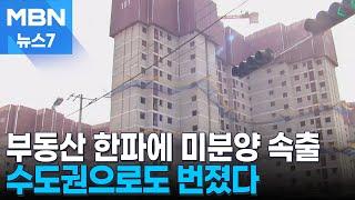 수도권으로 번진 '미분양 공포'…"삼성전자 효과도 사라져" [MBN 뉴스7]