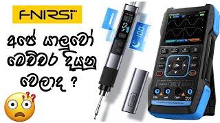 2C23T Handheld Digital Oscilloscope Multimeter and HS-02A Smart Soldering Iron Test & Review