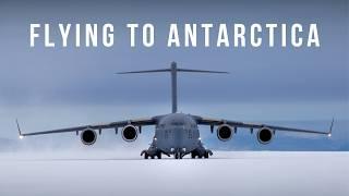 Flying to Antarctica in a C17 Globemaster