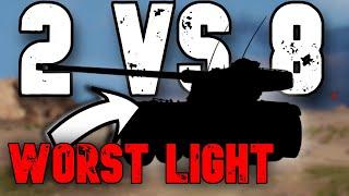 The Worst Tier X Light: 2 Vs 8:  WoT Console - World of Tanks Console