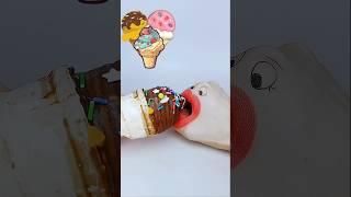 Handy Eating  ASMR eating show  #asmrea #icecream #mukbang #asmreatingshow #shortsviral #lollipop