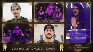 Aceu wins Best Battle Royale Streamer at the Streamer Awards