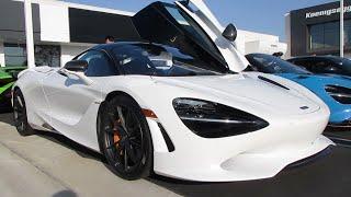 New Silica White 2024 McLaren 750S