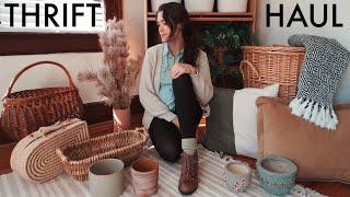 massive home decor thrift haul | my pinterest dreams on a budget