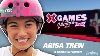 Interview with Arisa Trew 