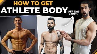 How To Get ATHLETE BODY Fast (FREE Diet and Workout Plan)