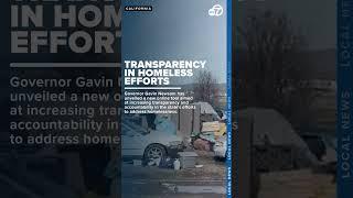 Newsom launches tool to boost transparency in tackling homelessness statewide