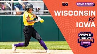 Game Highlights: Iowa vs. Wisconsin | Little League Softball Central Region Tournament