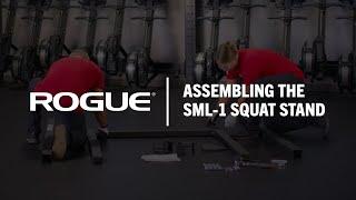 How To Assemble The Rogue SML-1 Monster Lite Squat Stand