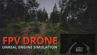 FPV Drone - Unreal Engine Simulation