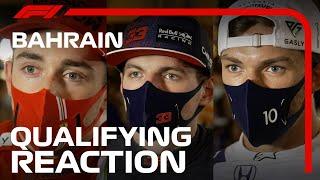Drivers React After Qualifying | 2021 Bahrain Grand Prix