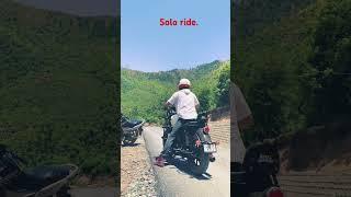 Solo Ride.#jungleride #rideraddict #himalayanbike #royalenfield #bike #offroading #