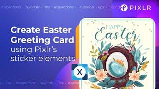 Create An Easter Greeting Card in Pixlr Express