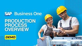 SAP Business One Production Process Overview Demo under 10 minutes