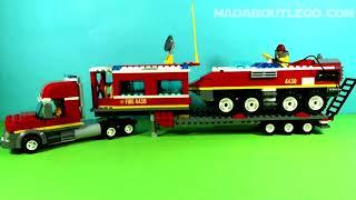 LEGO City Big Fire Trucks Builds.