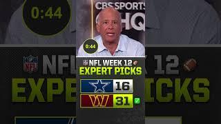 Picking EVERY Week 12 NFL game in under a minute #shorts