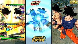 *NEW* TAG LF Goku & Bardock FULL GAMEPLAY SHOWCASE(W/LEGENDARY FINISH)| DB Legends